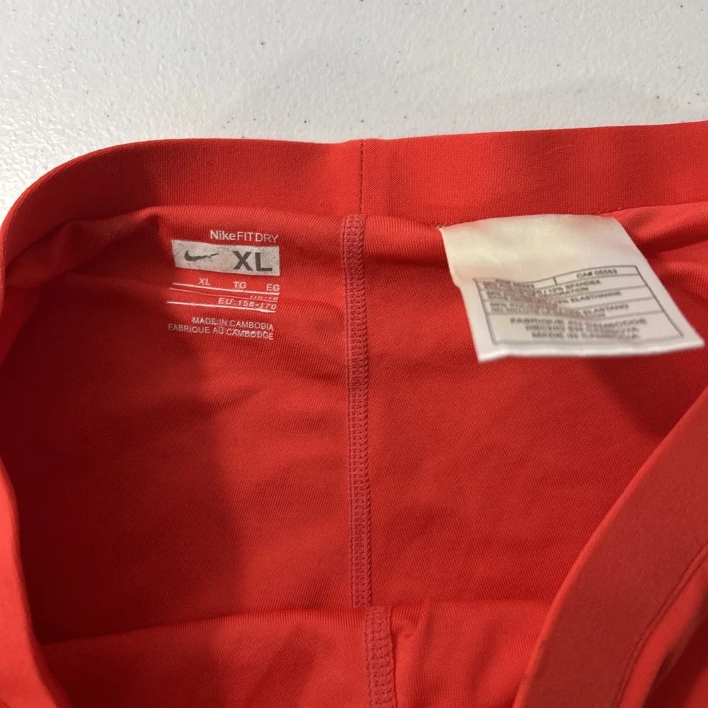 Nike Fit Dry Skort Girls Youth Extra Large Orange‎ Tennis